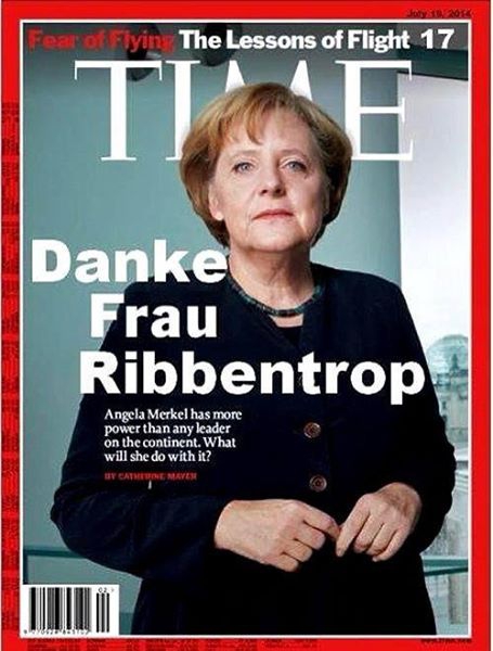 У Facebook шириться фейкова обкладинка журналу Time із Ангелою Меркель