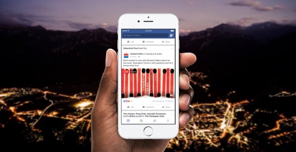Facebook представила нову функцію Live Audio