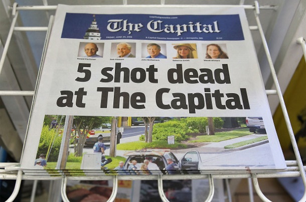 Нові технології допомогли ідентифікувати чоловіка, який стріляв у ньюзрумі Capital Gazette