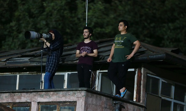 Іранська фотографка вперше зняла матч національної ліги між чоловічими командами