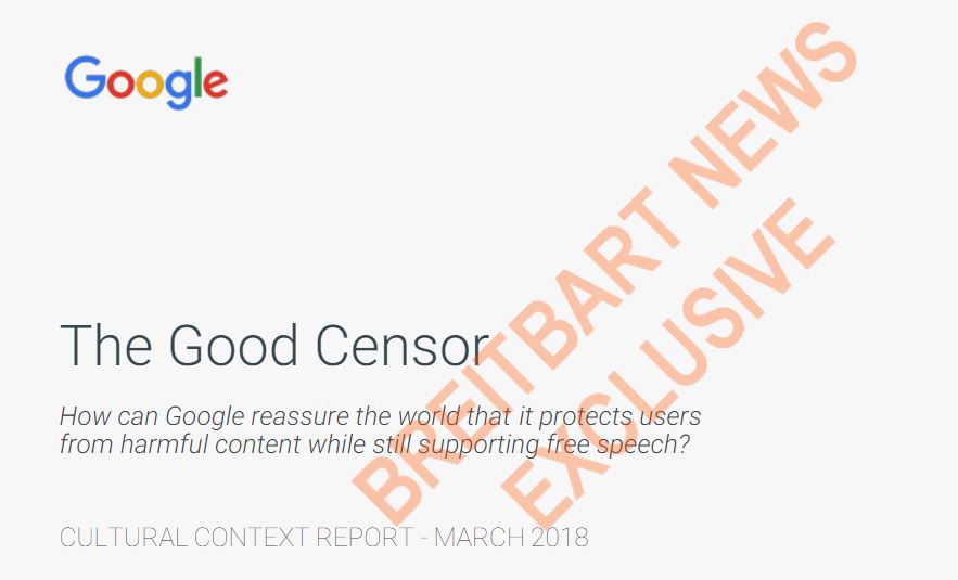 У мережу виклали презентацію Google про «хорошу цензуру» компанії