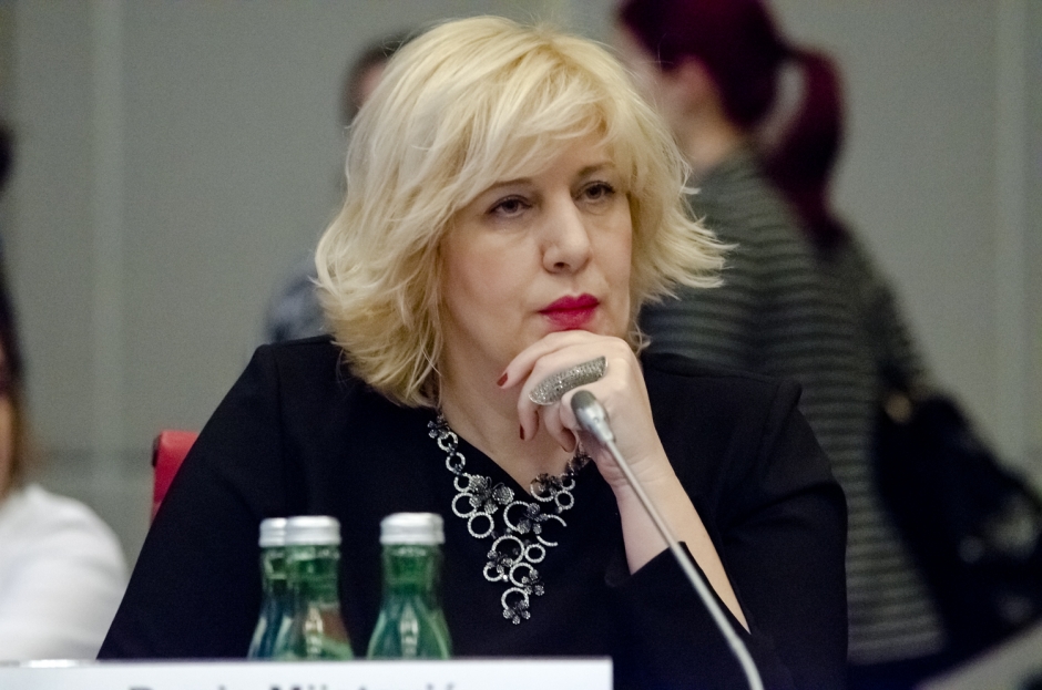 Дуня Міятович стурбована посиленням насильства щодо журналістів у Росії