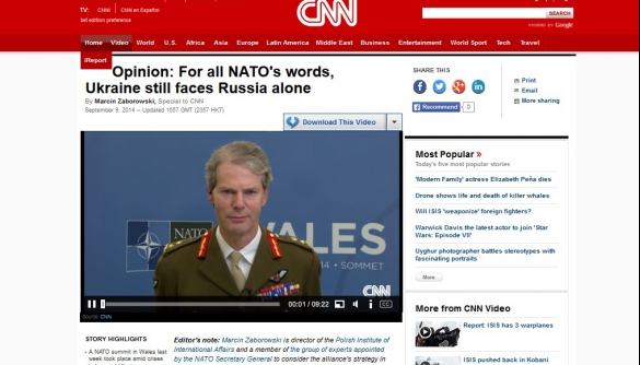 Польський експерт у статті для CNN: Після саміту НАТО Україна все ще лишається наодинці проти Росії