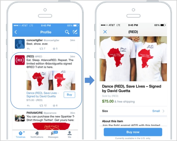 Twitter тестує функцію онлайн-продажів