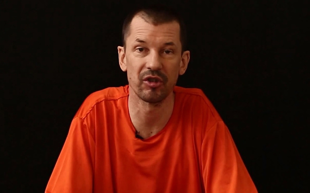 Ісламські терористи розповсюджують серію відео-звернень викраденого британського журналіста