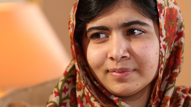 Пакистанська блогерка та правозахисниця Малала Юсафзай отримала Нобелівську премію