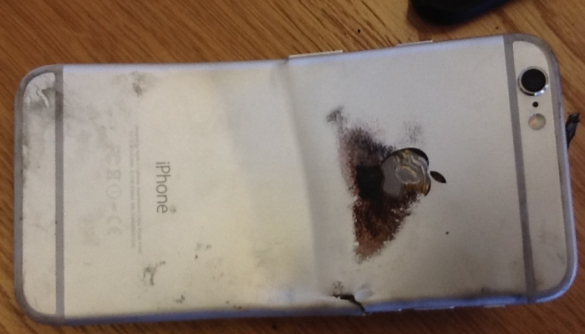 Американець отримав опіки внаслідок загорання iPhone 6