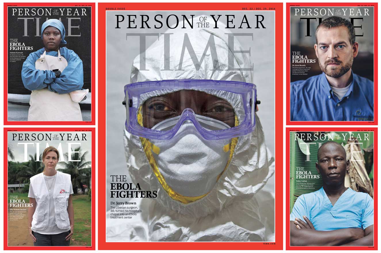 Time назвав «Людиною року» борців із вірусом Ебола