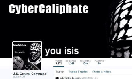 ISIS здійснила хакерську атаку на Центральне командування збройних сил США