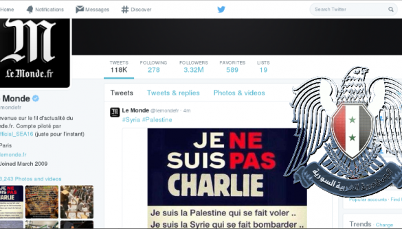 Хакери атакували твіттер-аккаунт газети Le Monde