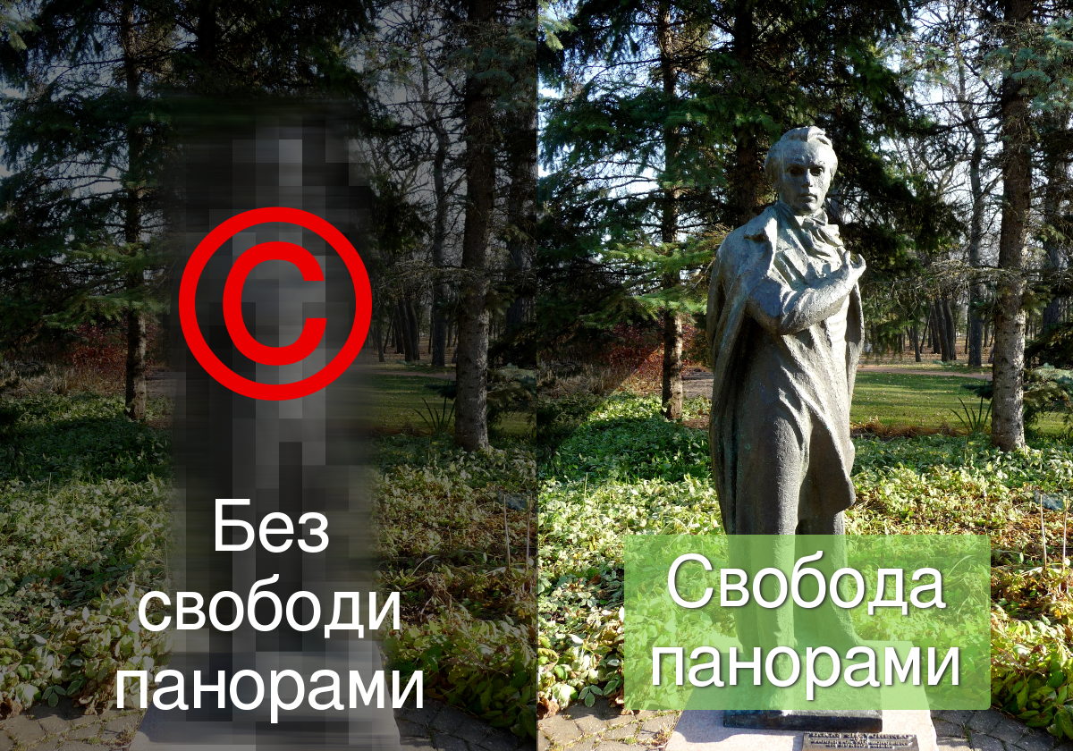 Активісти україномовної «Вікіпедії» розпочинають кампанію за ухвалення законопроекту про свободу панорами
