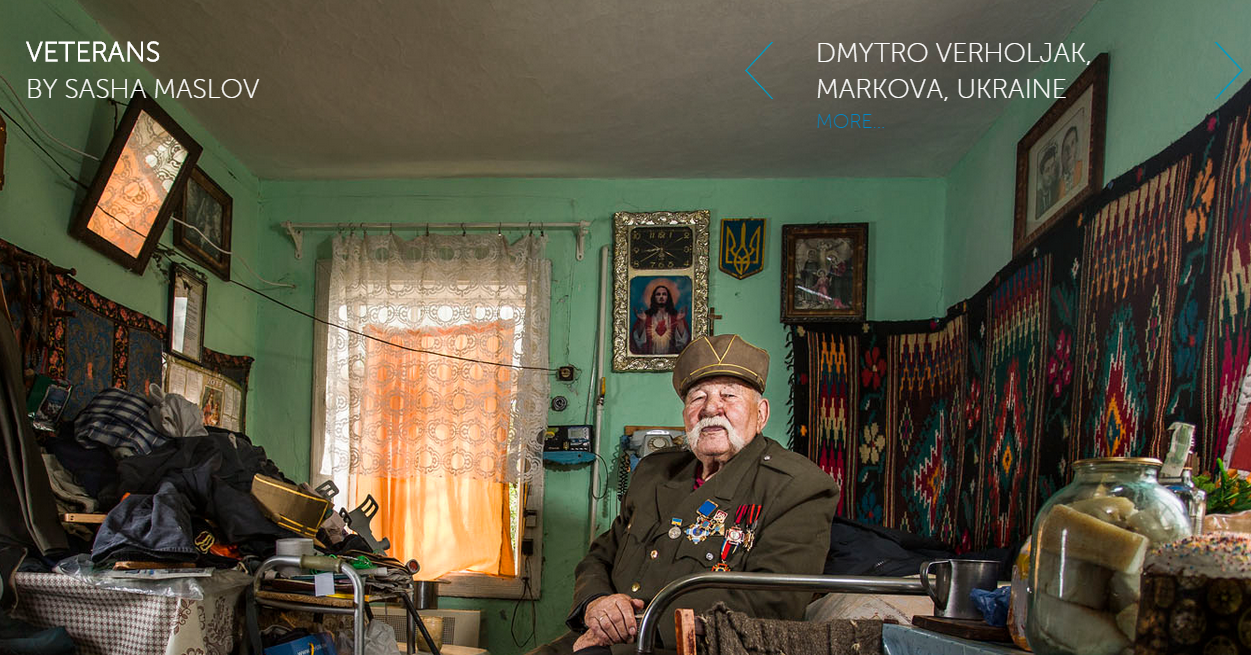 Український фотограф підготував серію історій ветеранів Другої світової війни з усього світу