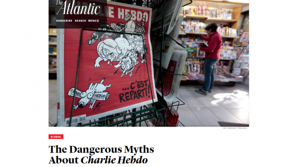 Журналіст The Atlantic розвінчує міфи про Charlie Hebdo