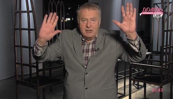 Жириновський подав позов на телеканал «Дождь» - вимагає компенсувати 1 мільйон рублів