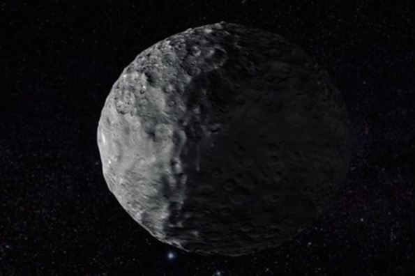 NASA представила 3D-анімацію планети Церера