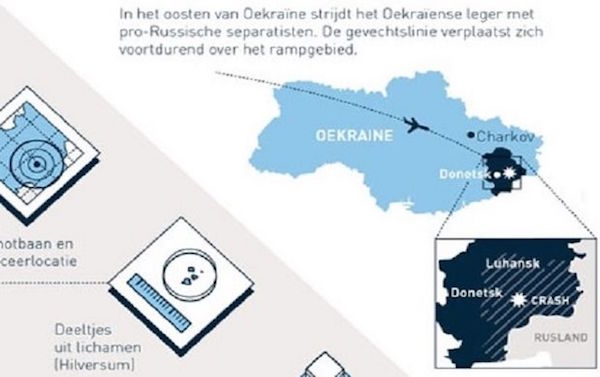 Прокуратура Нідерландів опублікувала карту України без Криму та частини Одещини