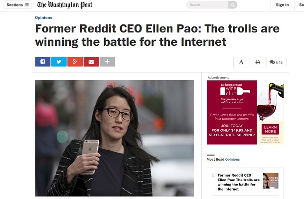 Washington Post: Тролі виграють битву за інтернет