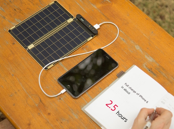 «Сонячний папір» заряджає iPhone 6 за 2,5 години
