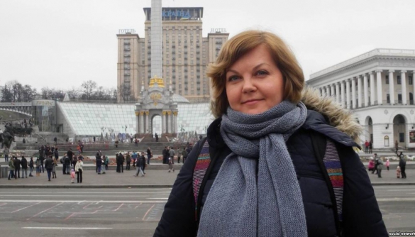 Журналістка ІА «Голос Криму» заявила, що їй перешкоджали активісти блокади на КПП «Чаплинка»