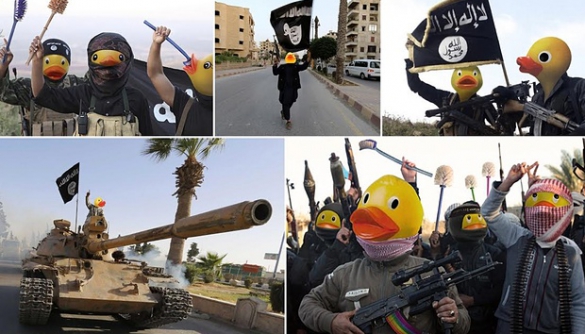 ISIS з головами качок - в інтернеті борються з тероризмом гумором