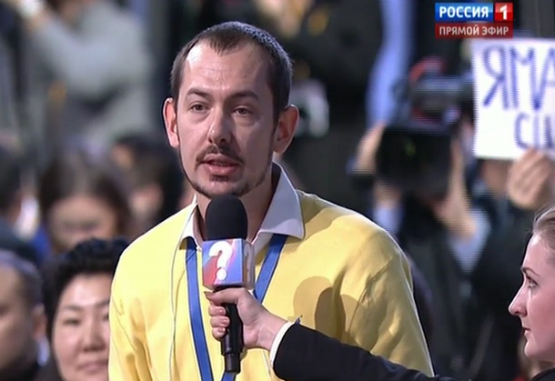 Український журналіст передав Путіну вітання від полонених російських ГРУшників