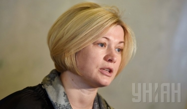 Ірина Геращенко заявила, що в Мінську Україна вимагає звільнення Марії Варфоломеєвої