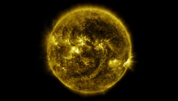 NASA показало рік з життя Сонця в одному відео