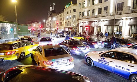 У Копенгагені таксисти протестували проти сервісу Uber
