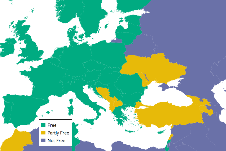 Freedom Hоusе оприлюднила новий звіт щодо України як частково вільної країни