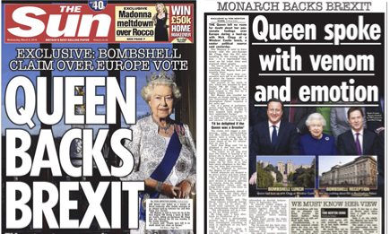 Букінгемський палац поскаржився на газету Sun через статтю про королеву
