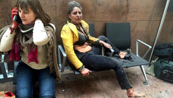 Грузинська журналістка випадково зробила один з головних кадрів терактів в Брюсселі