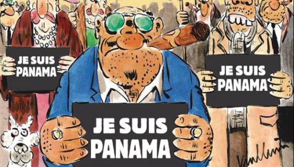 Журнал Charlie Hebdo присвятив обкладинку викриттю офшорних компаній