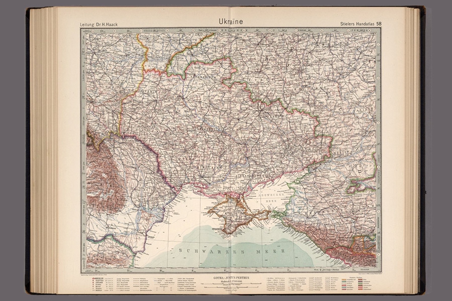 У США виклали в мережу 67 тисяч старовинних карт (у тому числі України)