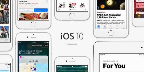 Apple випустила операційні системи iOS 10 і watchOS 3