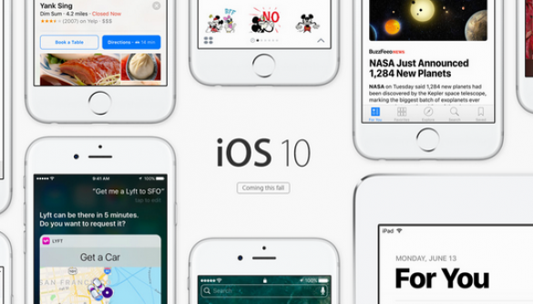 Apple випустила операційні системи iOS 10 і watchOS 3