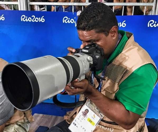 Бразилець став першим незрячим фотографом, який знімав Паралімпіаду