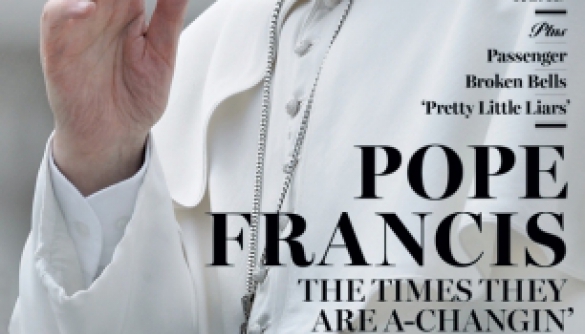 Папа Римський вперше потрапив на обкладинку журналу Rolling Stone