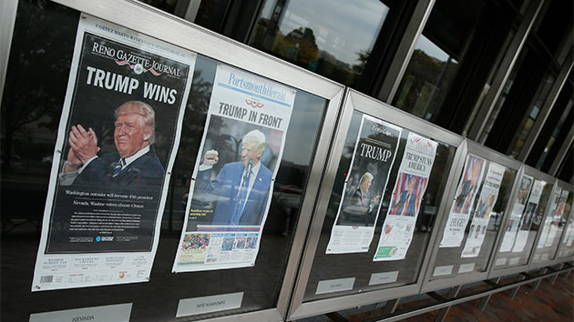 Шок на перших шпальтах: як виглядають обкладинки американських газет після виборів (огляд)