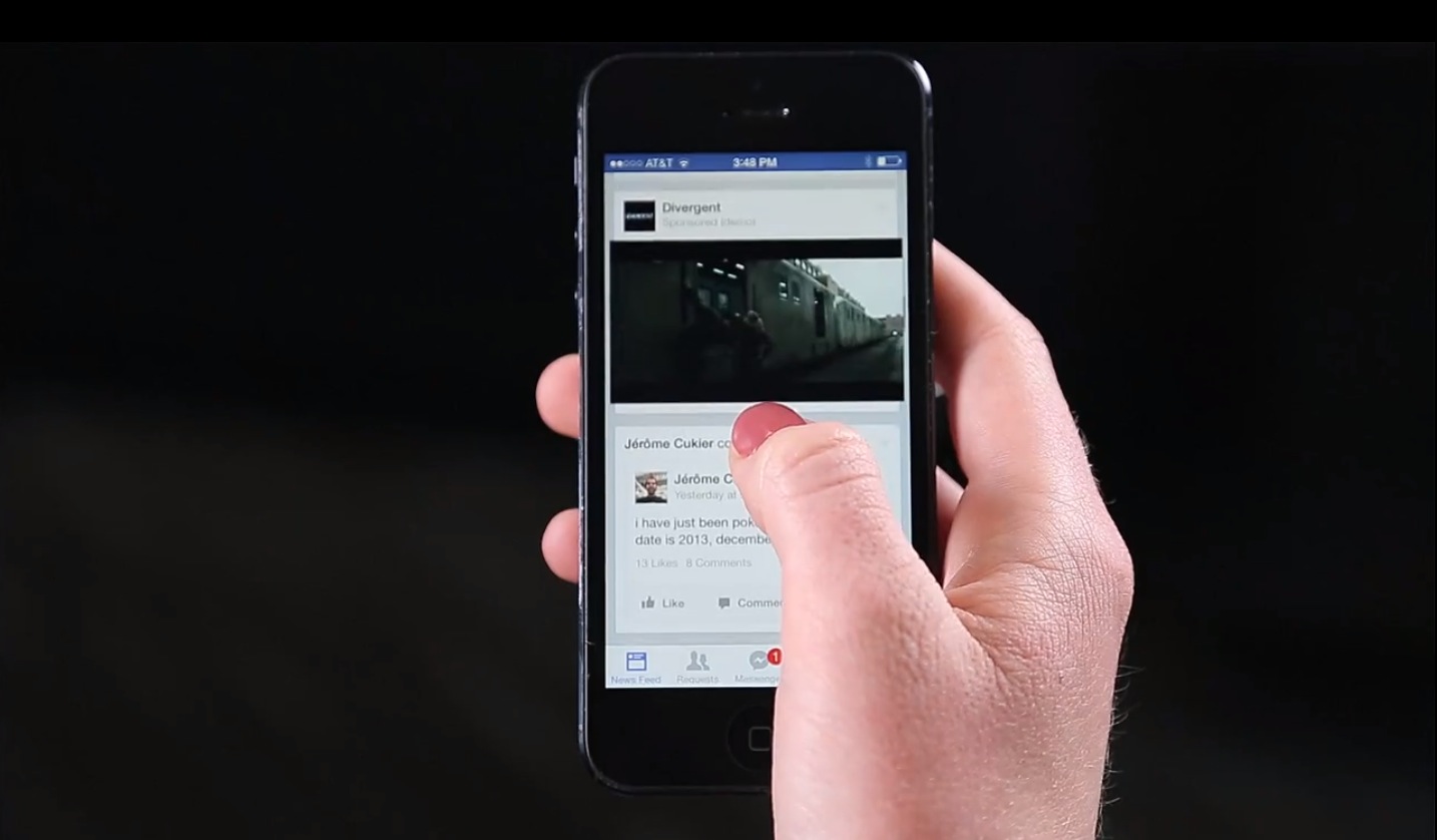 Facebook запустив автоматичне програвання відео зі звуком у стрічці