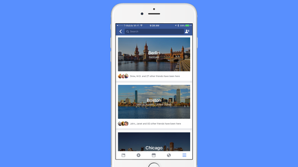 Facebook тестує сервіс путівника по містах City Guides