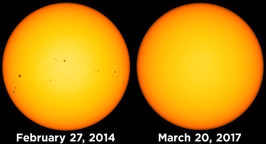 NASA опублікувало знімок Сонця без плям