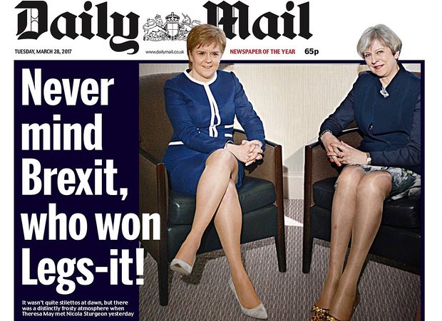 Газету The Daily Mail розкритикували за «сексистську обкладинку»