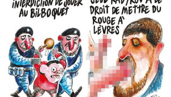 Charlie Hebdo отримали перші погрози через карикатури на Кадирова