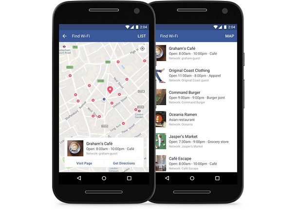 Facebook допоможе відшукати безкоштовний Wi-Fi у різних куточках світу