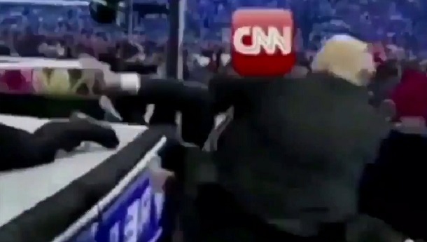 Автор відео з «побиттям» CNN вибачився за створення ролику