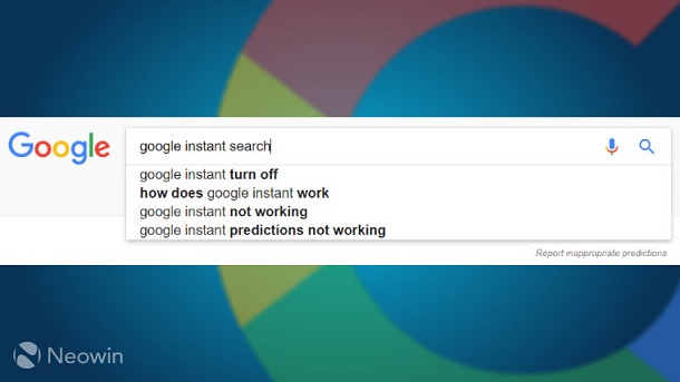 Google відмовляється від миттєвого пошуку під час введення запитів