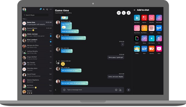 Microsoft оновила дизайн та деякі функції Skype