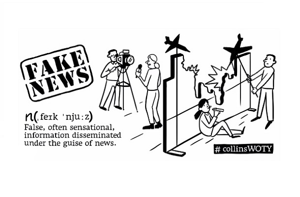 Видавництво Collins назвало «Fake news» поняттям року