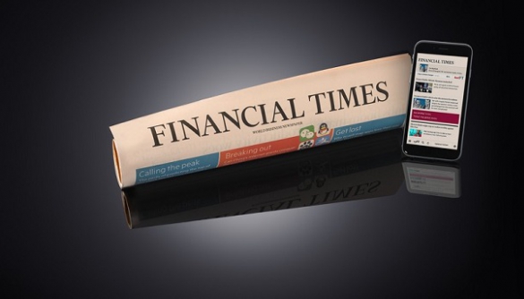 Financial Times досягла 900 тисяч передплатників в друці та цифрі