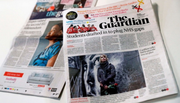The Guardian представила новий дизайн й перетворюється на таблоїд